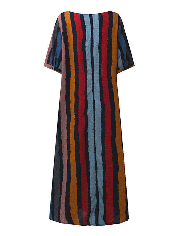 ZANZEA-Women-Casual-Dress-Loose-Maxi-Dresses-Vertical-Striped-Pockets-Cotton-Dress-1156390