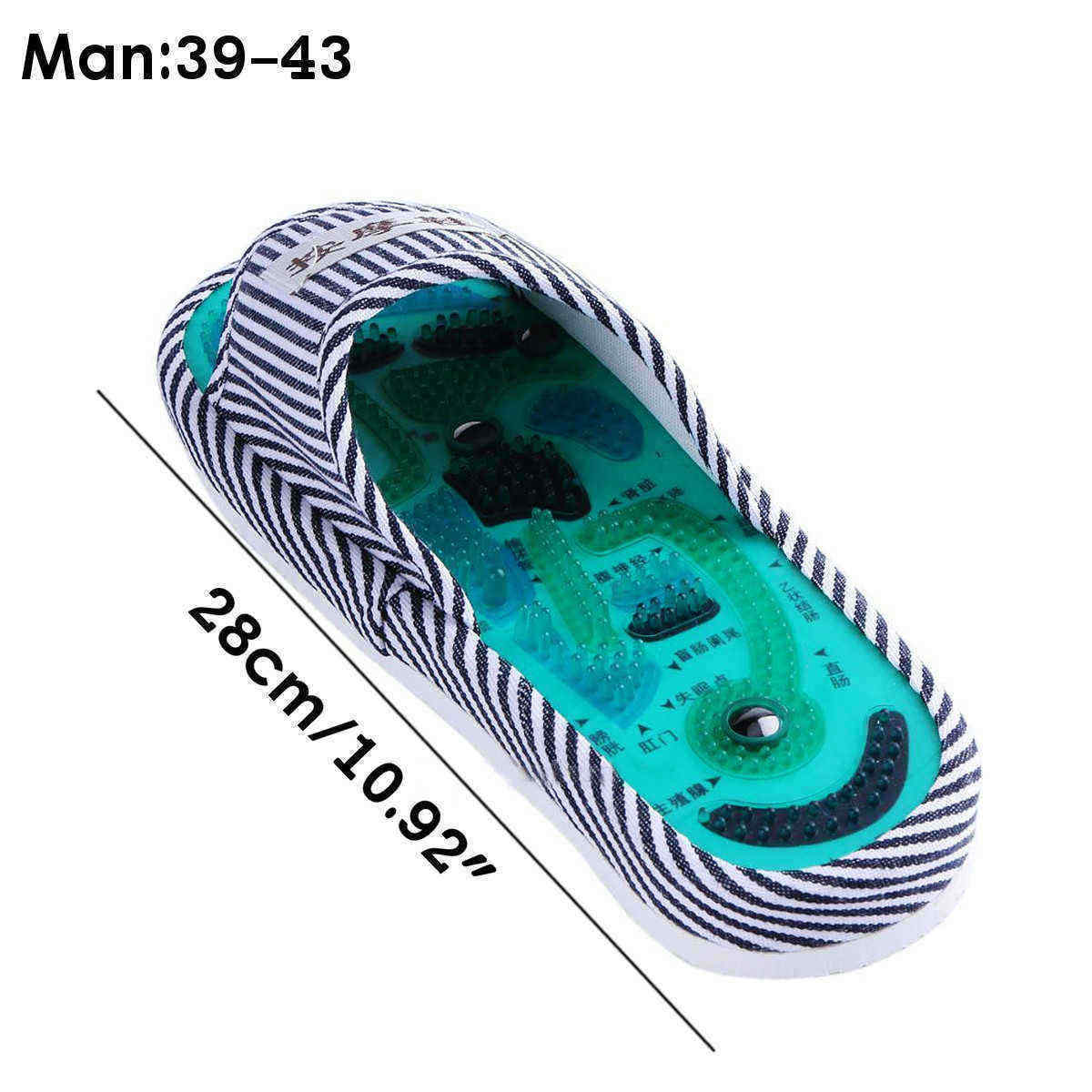 1-Pair-Foot-Massage-Slipper-Health-Feet-Care-Shoes-Sandals-Magnetic-Pad-Acupuncture-1432608