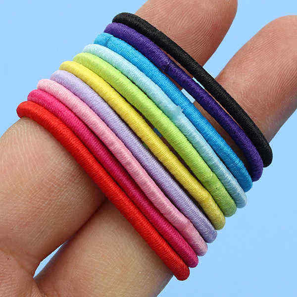10Pcs-Girls-Women-Candy-Color-Elastic-Hair-Bands-Rope-Ties-951347