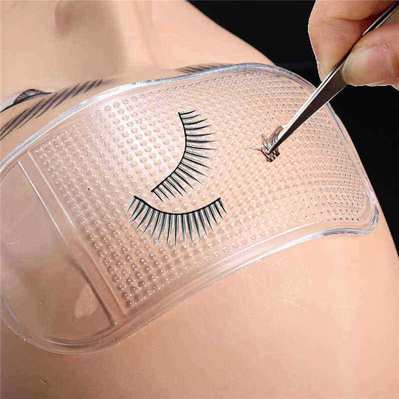 10Pcs-Reuseable-Planting-Grafted-Eyelashes-Forehead-Against-Silicone-Gasket-Tools-1312159