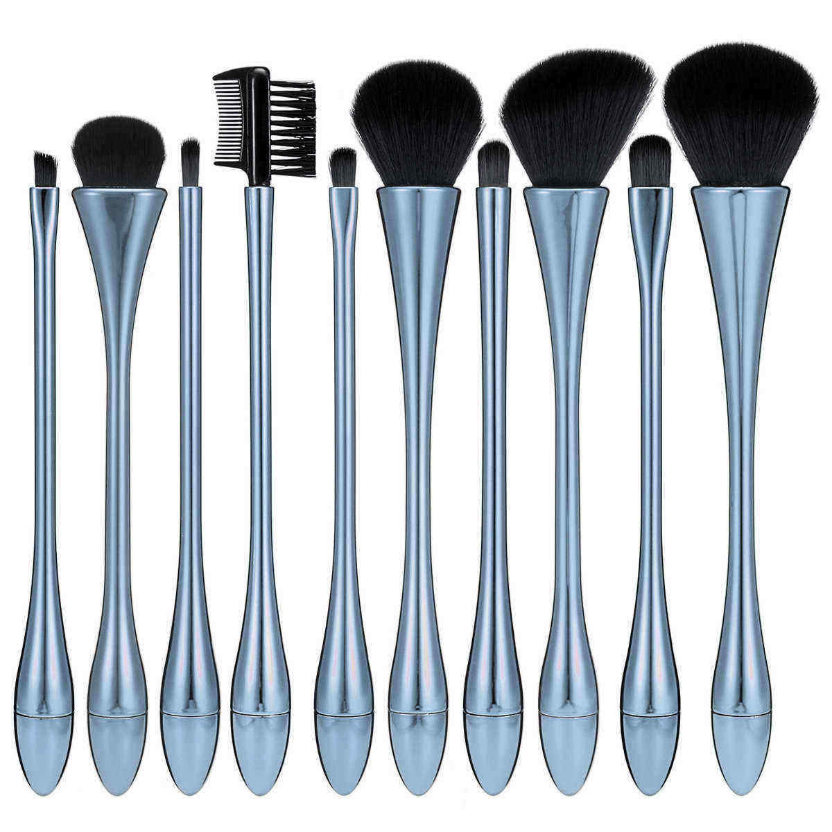 10pcs-Soft-Goblet-Mental-Luster-Makeup-Brushes-Set-Kit-Eye-Shadow-Blush-Blending-Cosmetics-Tools-1141224