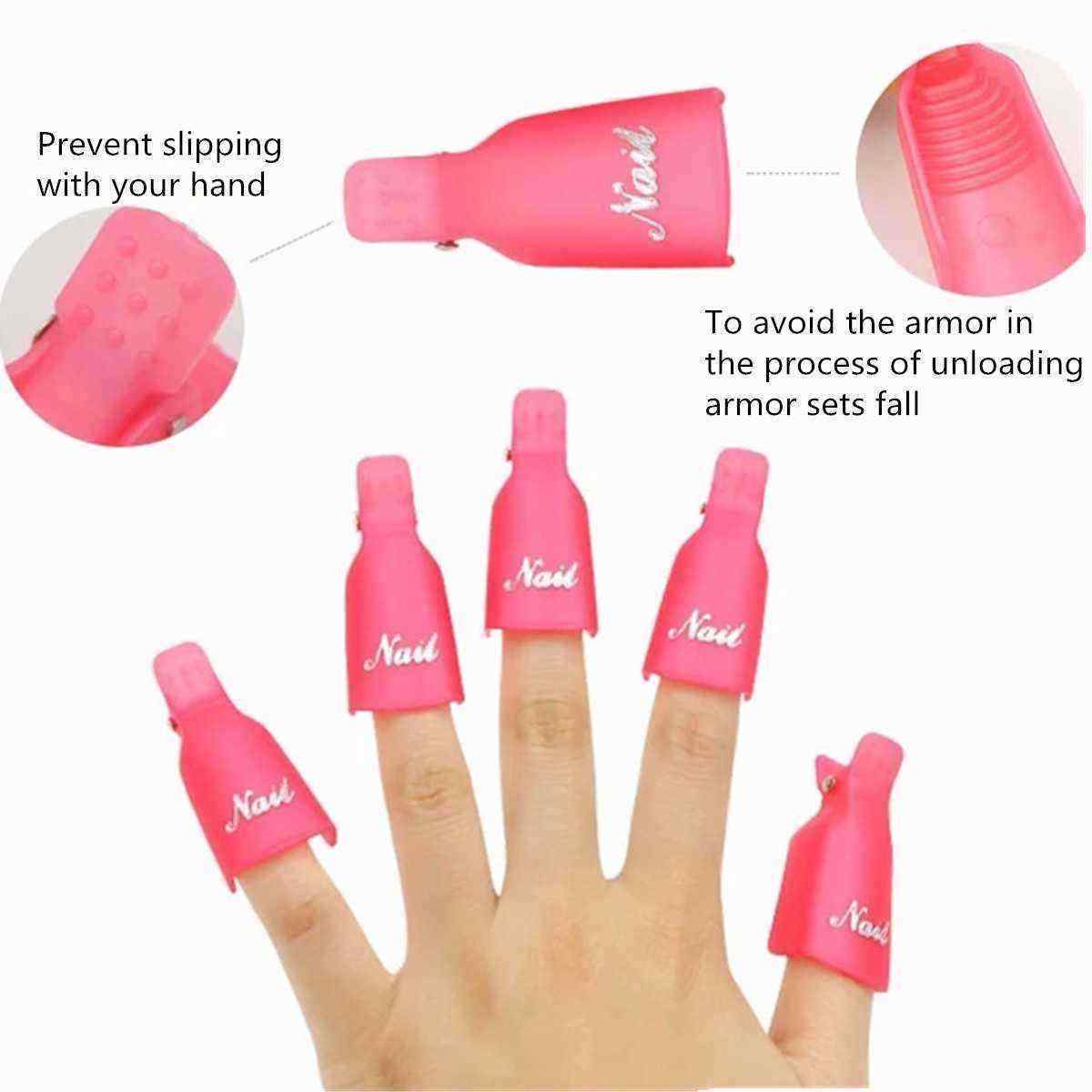 10pcs-UV-Gel-Polish-Remover-Clips-Caps-Nail-Cleaner-Manicure-Tools-1107636