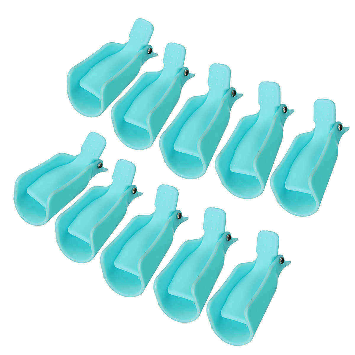 10pcs-UV-Gel-Polish-Remover-Clips-Caps-Nail-Cleaner-Manicure-Tools-1107636