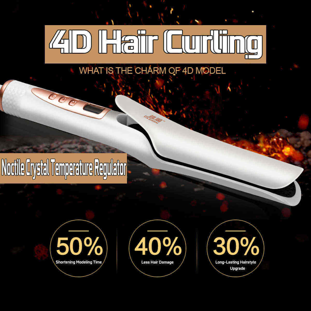 110-240V-Ceramic-Curler-Electric-Fast-Hair-Straightener-4D-Wet-amp-Dry-Hair-Curling-Iron-Tong-Styler-1458102