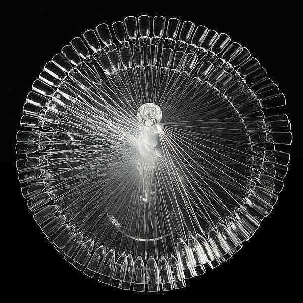 120Pcs-False-Nail-Art-Clear-Tips-Stick-Practice-Spiral-Display-Shelf-948714