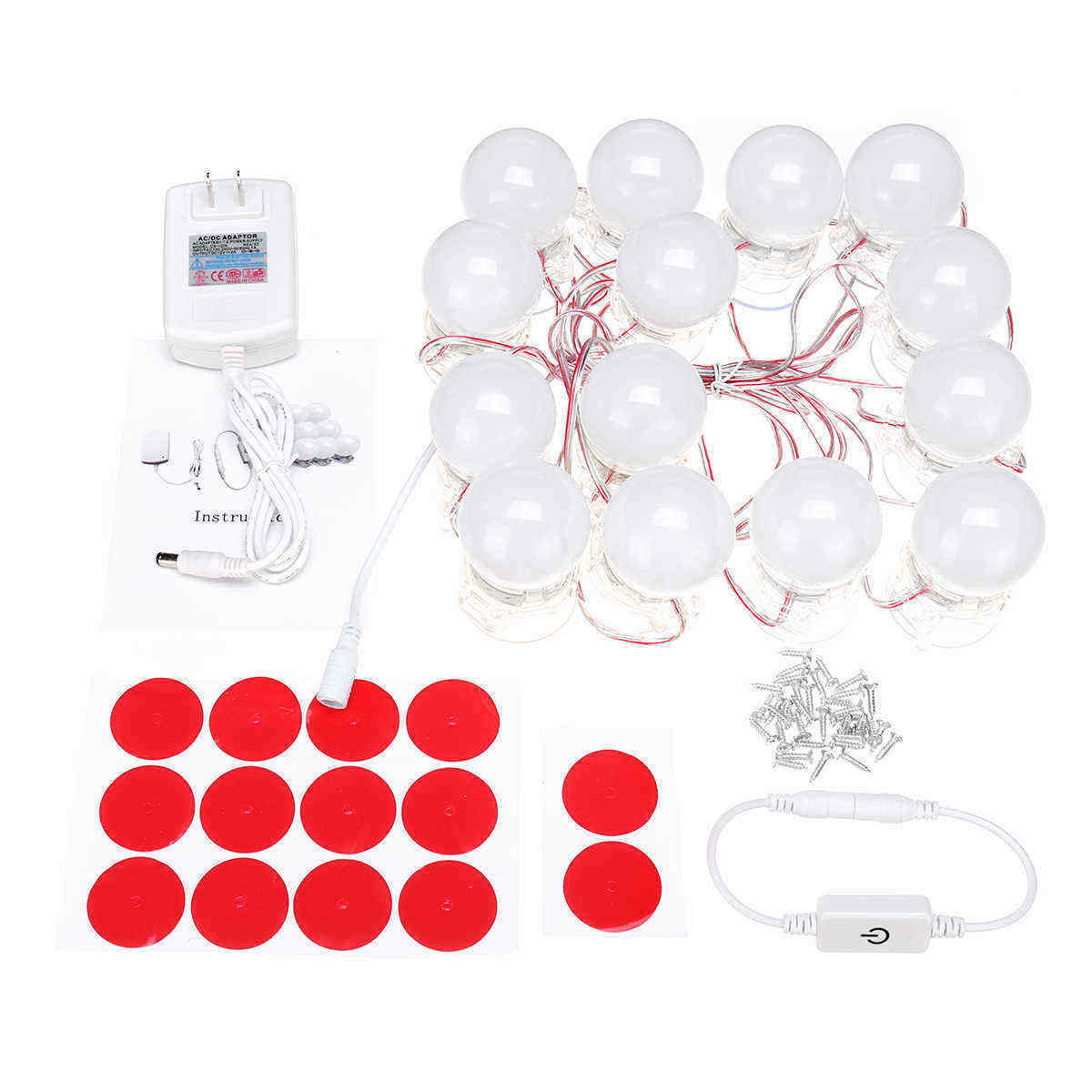 14-LED-Lamp-String-White-Makeup-Mirrors-Lamp-Suction-Cosmetic-Dressing-Salon-Barber-Shop-White-Light-1279743