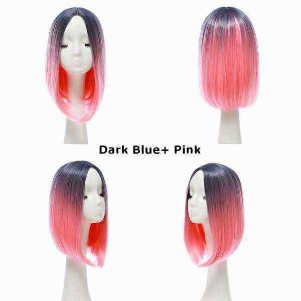 14quot-Heat-Resistant-Synthetic-Gradient-Color-Cheap-Hair-Wig-Ombre-Medium-Long-Straight-Silk-Lace-1110213
