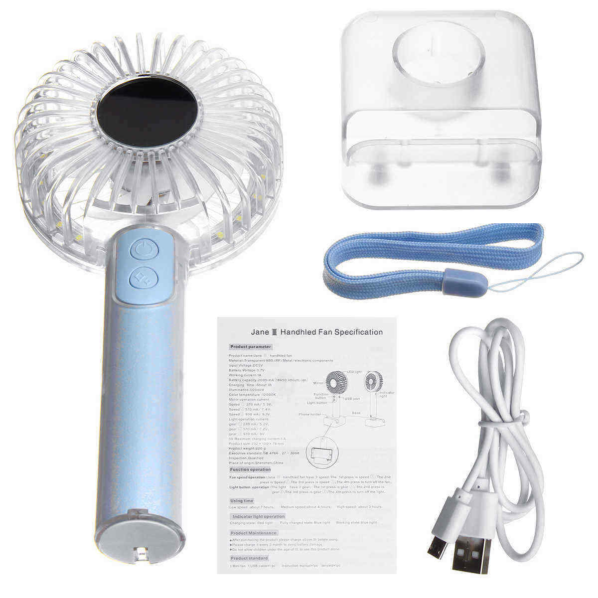 2-In-1-USB-Rechargeable-Mini-Handheld-Fan-Small-Desk-Personal-Portable-Fan-Table-Fan-Mirror-Cooling--1472747