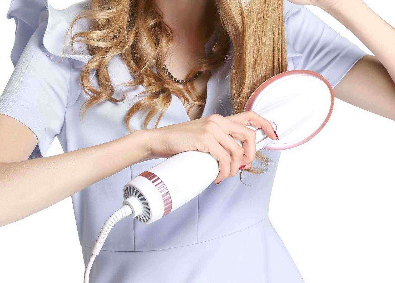 2-in-1-Hot-Air-Paddle-Brush-Hair-Dryer-Straightener-Wet-Dry-Hot-Cool-Eliminate-Frizzing-Negative-Ion-1278155