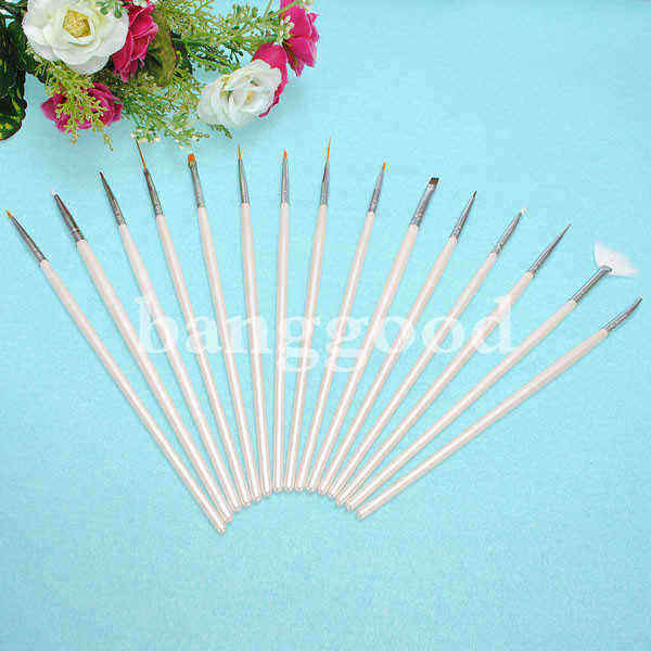 20pcs-Nail-Art-Design-Dotting-Painting-Pen-Brush-Set-Faux-Leather-Case-48791