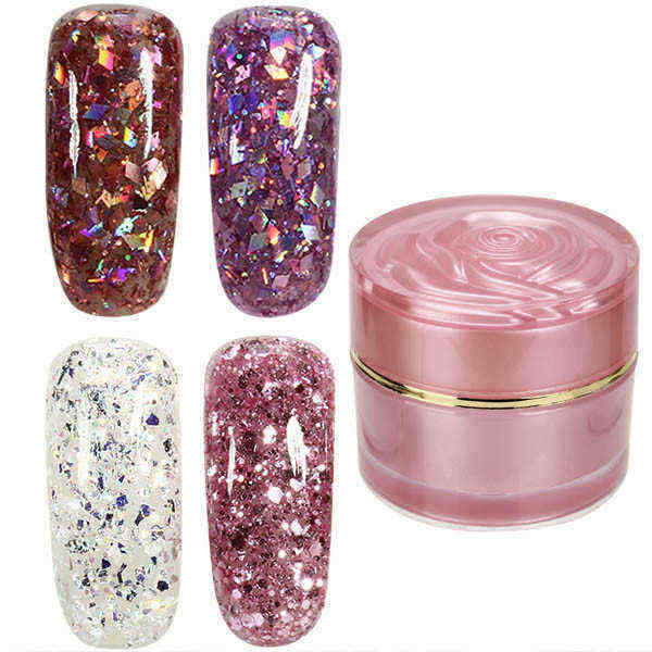 24-Colors-Shining-Holo-Diamond-Extend-UV-Gel-Extension-Nail-Art-Glue-Manicure-1055084