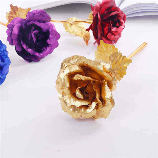 24K-Gold-Foil-Rose-Valentines-Day-Gift-Romantic-Blue-Purple-Golden-Delicate-Hair-Dressing-Roses-Flow-1221302