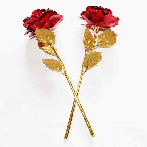 24K-Gold-Foil-Rose-Valentines-Day-Gift-Romantic-Blue-Purple-Golden-Delicate-Hair-Dressing-Roses-Flow-1221302