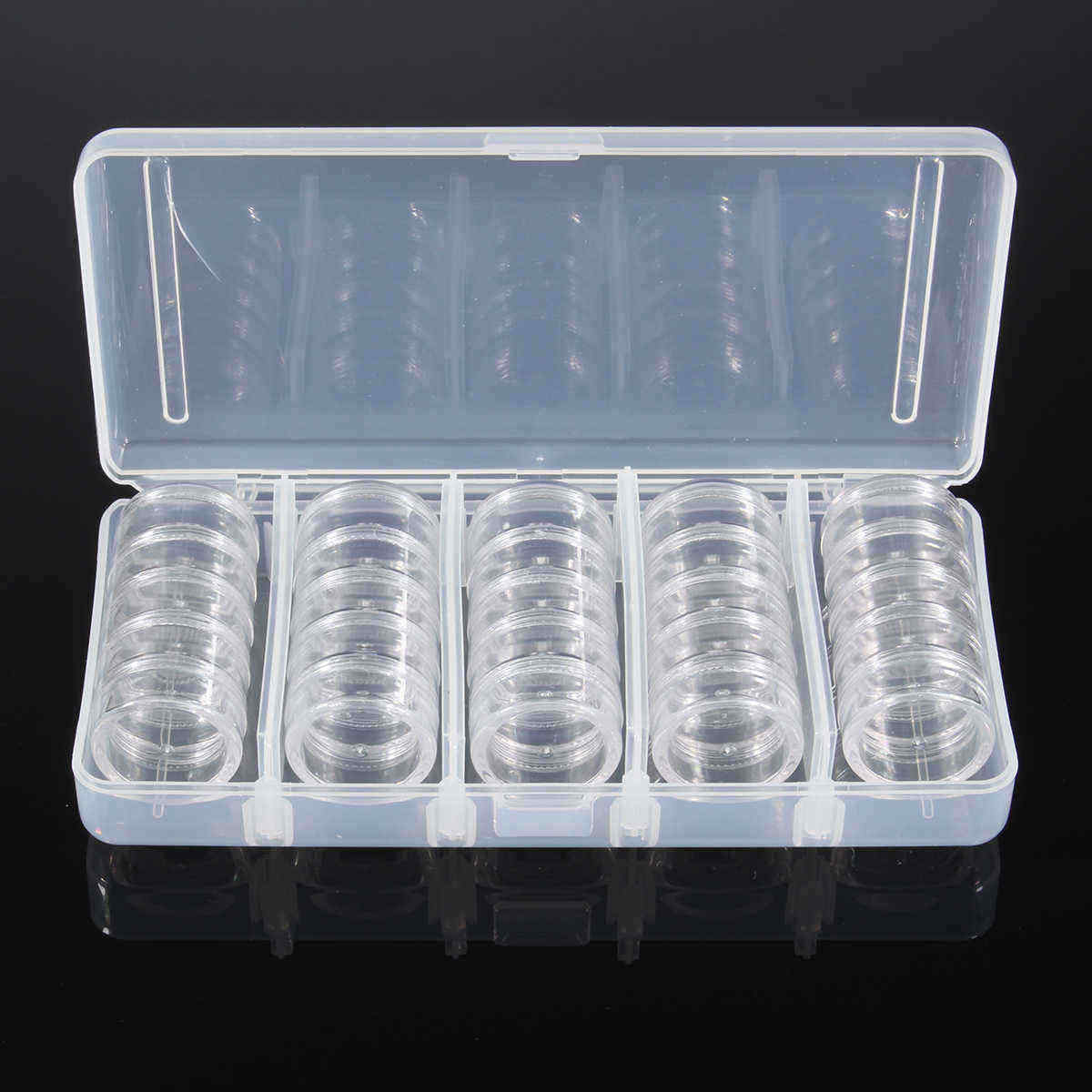 25pcs-Empty-Jar-Box-Nail-Decoration-Gems-Rhinestone-Container-Tiny-Electronic-Parts-Organizer-Bottle-1134966