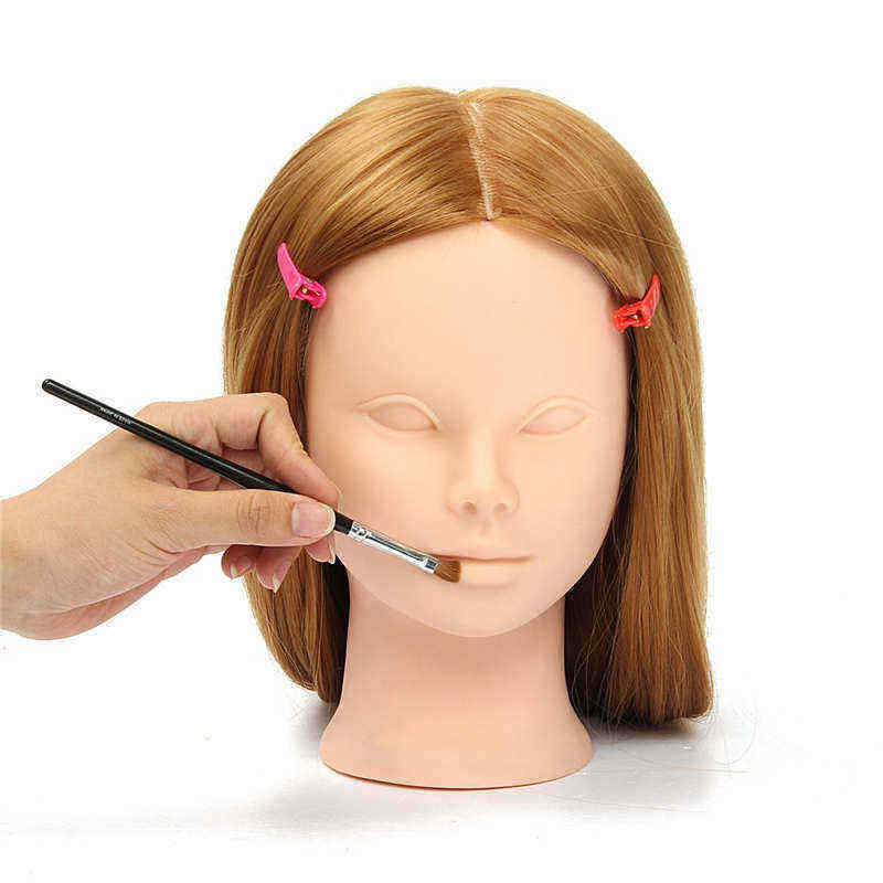 26quot-Long-Hair-Training-Mannequin-Head-Model-Hairdressing-Makeup-Practice-with-Clamp-Holder-1076404