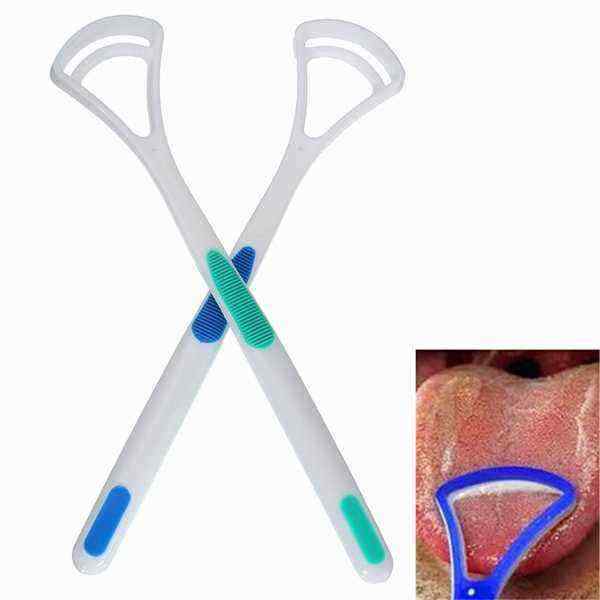 2Pcs-Oral-Dental-Care-Tongue-Cleaner-Brush-Scraper-Bad-Breath-980562