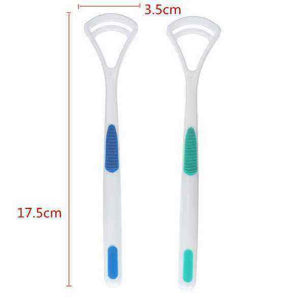 2Pcs-Oral-Dental-Care-Tongue-Cleaner-Brush-Scraper-Bad-Breath-980562