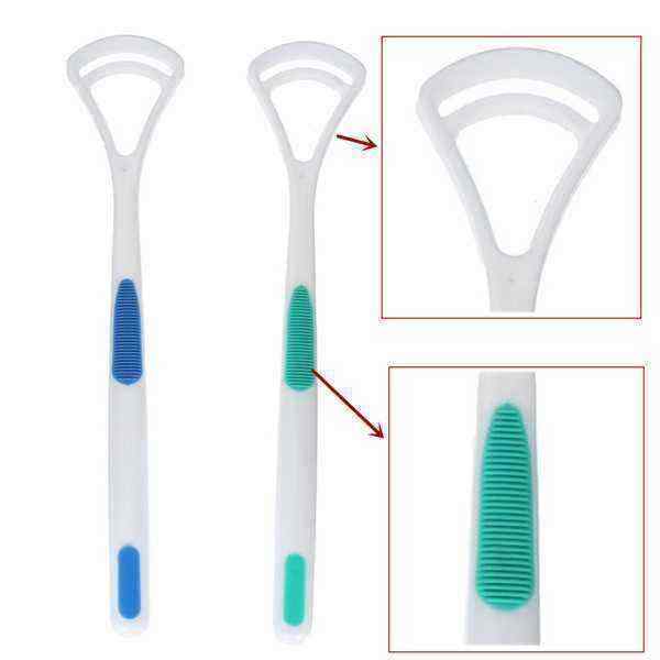 2Pcs-Oral-Dental-Care-Tongue-Cleaner-Brush-Scraper-Bad-Breath-980562