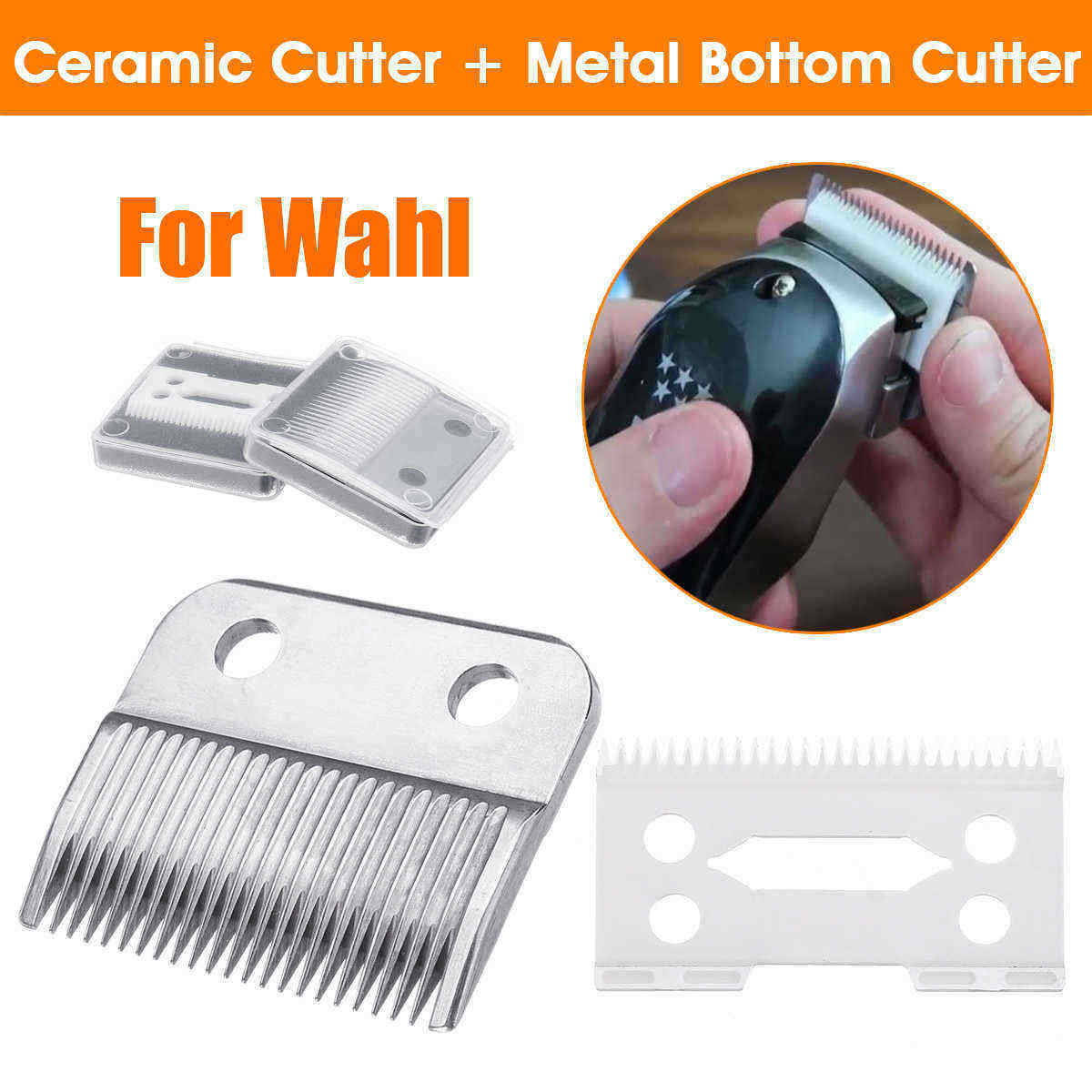 2pcs-Ceramic-Cutter--Metal-Bottom-Cutter-Electric-Shear-Replacement-For-Wahl-Electric-Shear-1516537