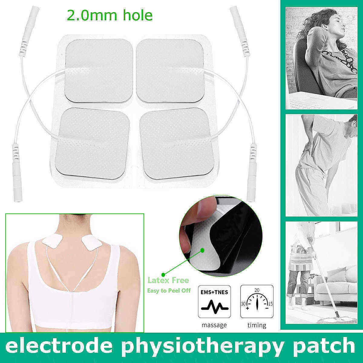 2x2-Electrode-Pad-Replacement-for-EMS-Muscle-Stimulator-Massager-Medical-Electrotherapy-Reusable-1474579
