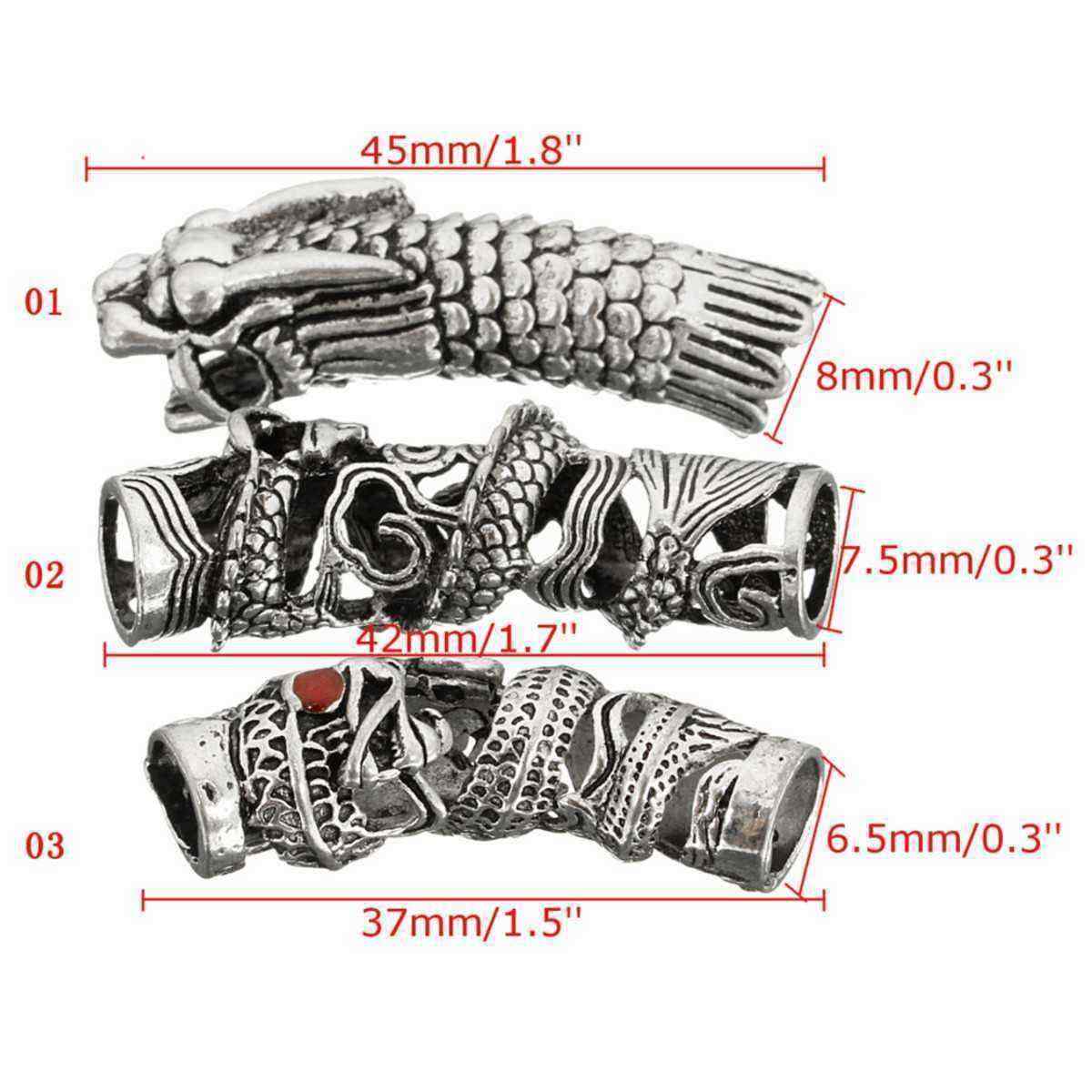 3-in-1-Feather-Dirty-Braid-Hair-Extension-Tool-Bracelet-Necklace-Jewelry-Accessory-Silver-Micro-Link-1098107