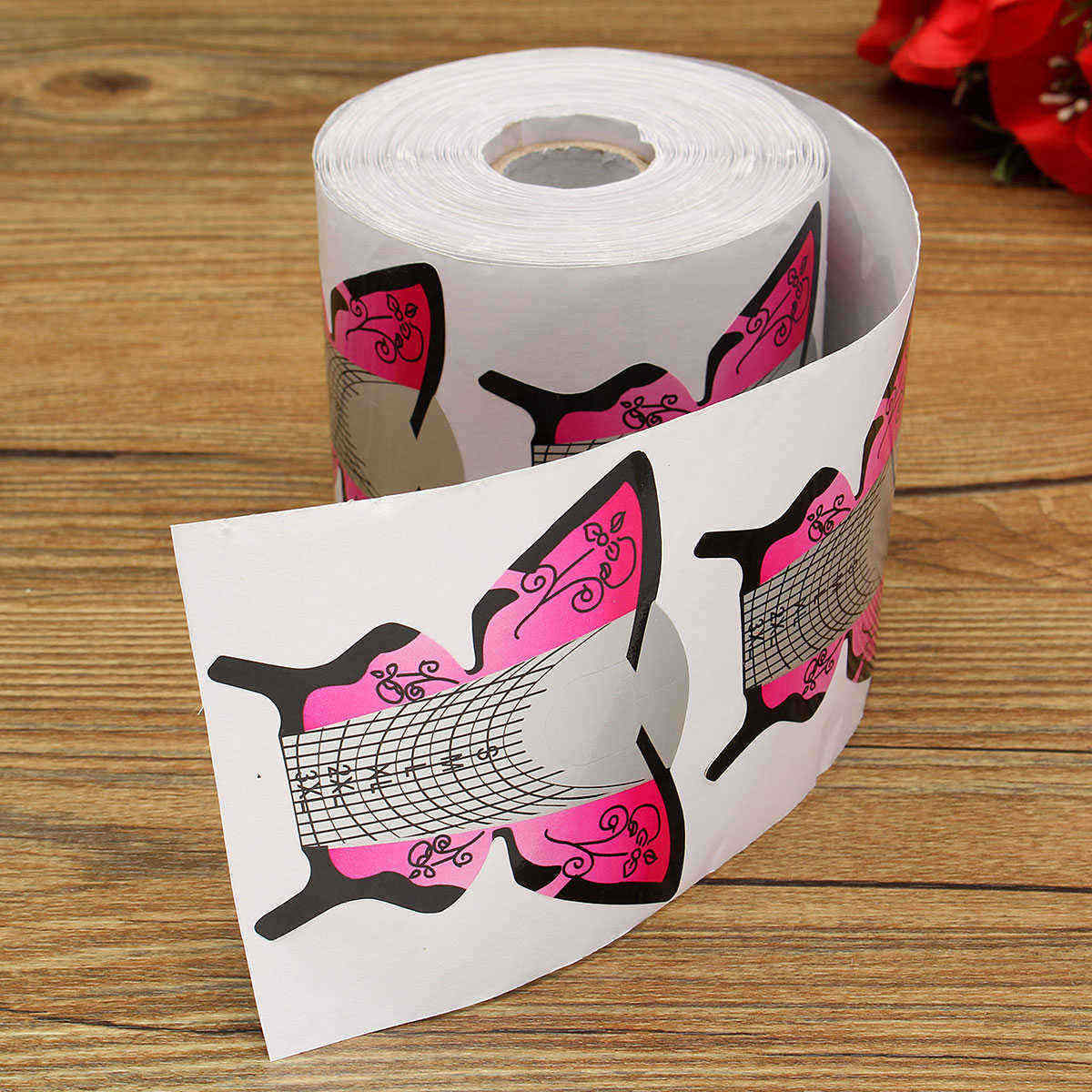 300Pcs-Nail-Art-Butterfly-Extension-Forms-Tips-Guide-Tool-Acrylic-UV-Gel-Stickers-Manicure-1123470