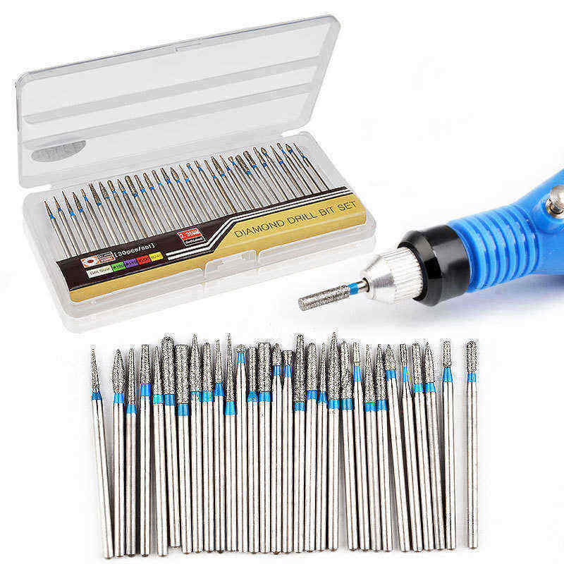 30pcs-Electric-Power-Drill-Bits-Polishing-Engraving-Grinder-Nail-Salon-Tungsten-Steel-Manicure-Tools-1300019