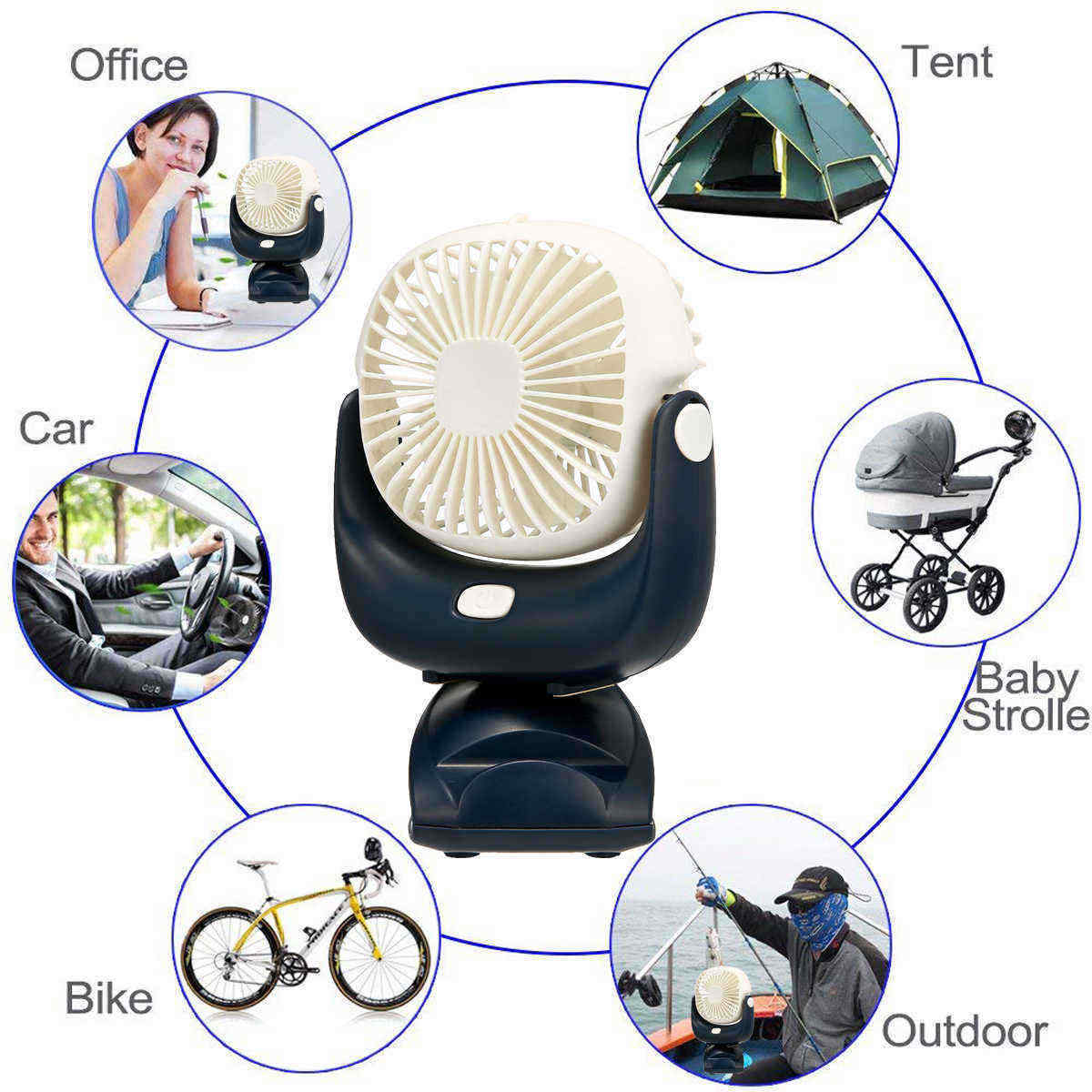 360-Degree-Adjustable-Portable-2-In-1-Clip-On-Fan-Camping-Fan-USB-Rechargeable-Mini-Desk-Pram-Fan-1456781