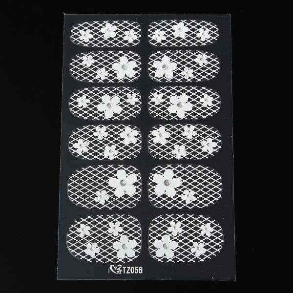 3D-Flower-Lace-DIY-Decoration-Nail-Art-Foils-Stickers-Tips-Wraps-Decal-976369