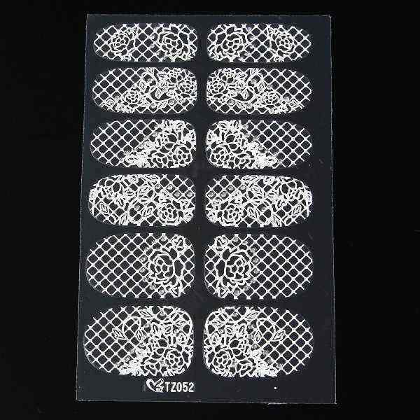 3D-Flower-Lace-DIY-Decoration-Nail-Art-Foils-Stickers-Tips-Wraps-Decal-976369