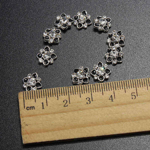 3D-Glitter-Fox-Square-Skull-Rhinestone-Metal-Nail-Art-Stickers-84562