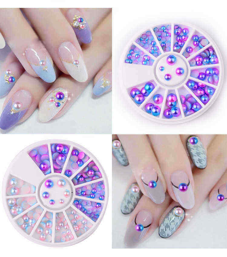 3D-Round-Purple-Pink-Nail-Art-Decoration-Wheel-Gradating-Pearl-Luster-Manicure-Stub-Bead-1178167
