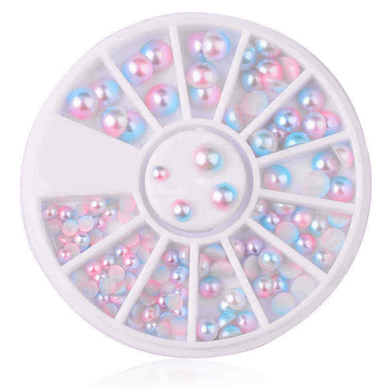 3D-Round-Purple-Pink-Nail-Art-Decoration-Wheel-Gradating-Pearl-Luster-Manicure-Stub-Bead-1178167