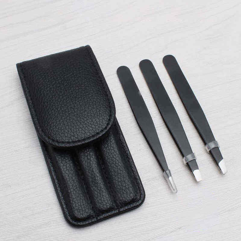 3Pcs-4-Colors-Stainless-Steel-Eyebrow-Beauty-Tweezers-Face-Hair-Removal-With-Bag-Makeup-Tool-1349374