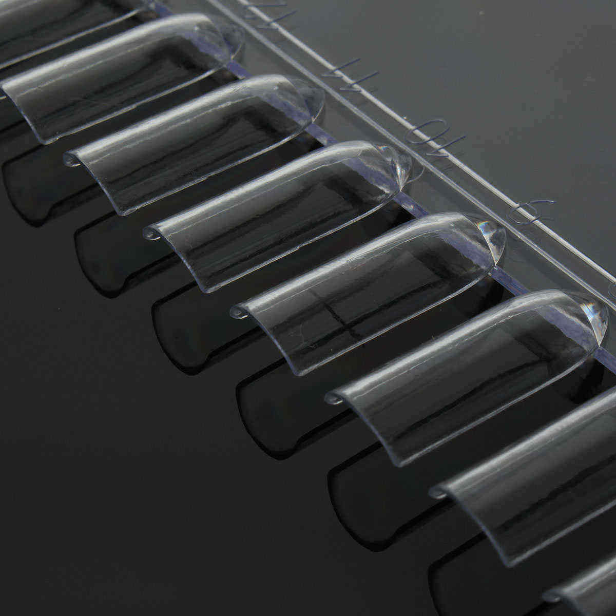48-Tips-Natural-Color-Clear-Full-False-Nails-Display-Platte-Practice-Manicure-Tools-1194469