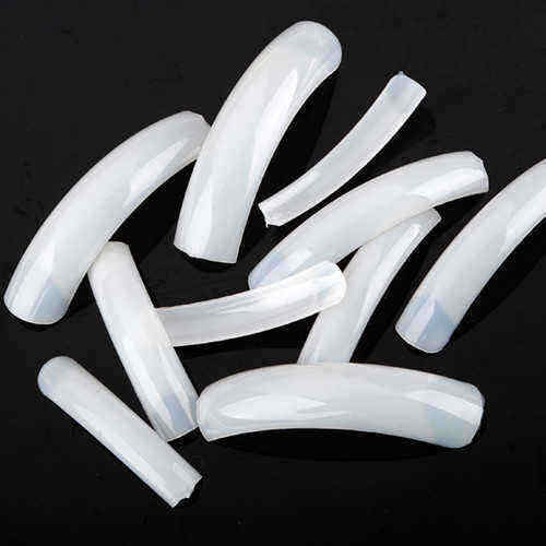 500PCS-Milky-Salon-French-False-Acrylic-3D-Nail-Art-tips-29684