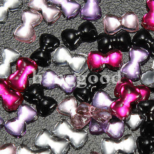 50pcs-Acrylic-Rhinestone-Nail-Arts-Craft-Bow-Bowknot-Gems-Decoration-50257