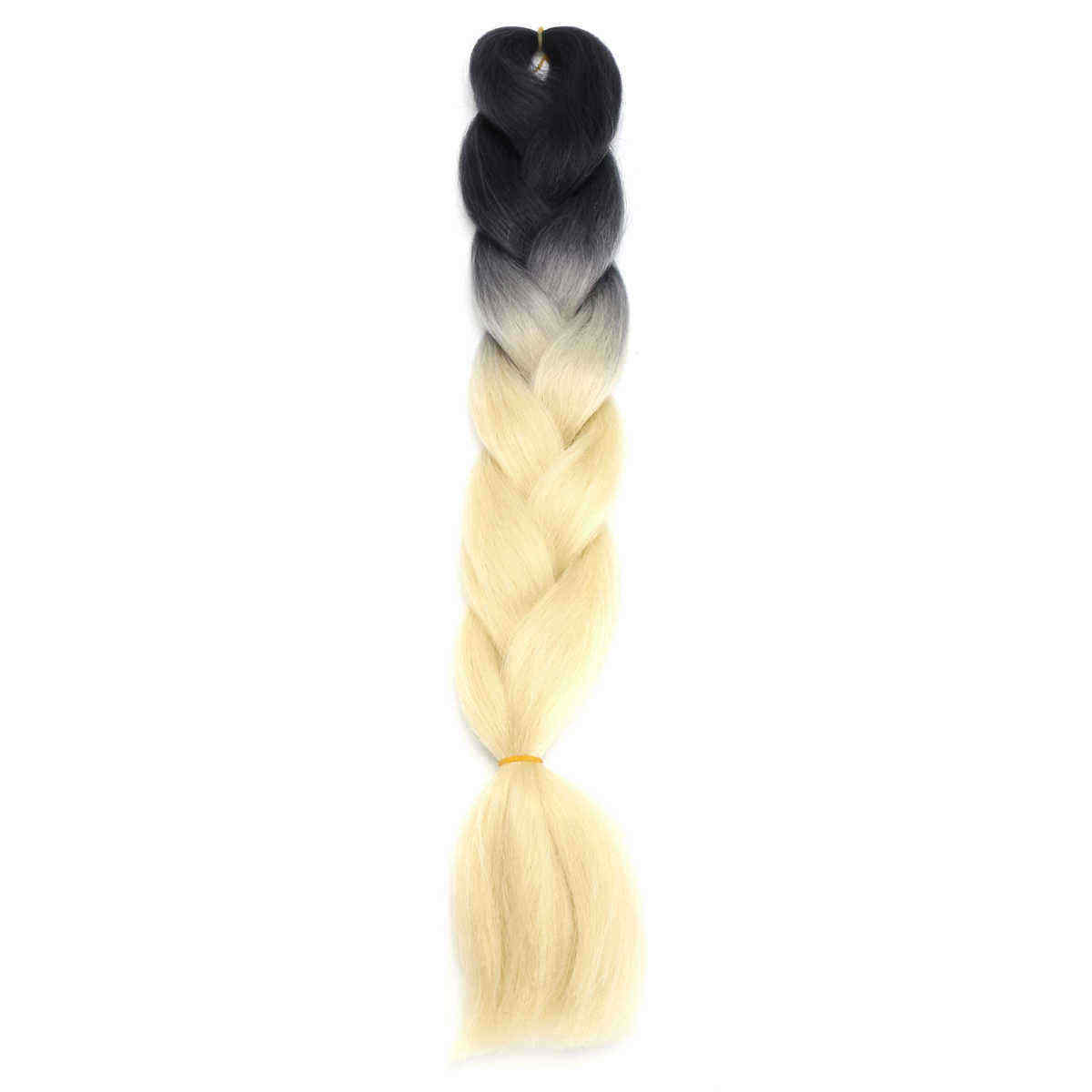 5Pcs-24quot-Ombre-Dip-Dye-Kanekalon-Jumbo-Braid-Pigtail-Hair-Extensions-Ponytails-Synthetic-Wigs-1152486