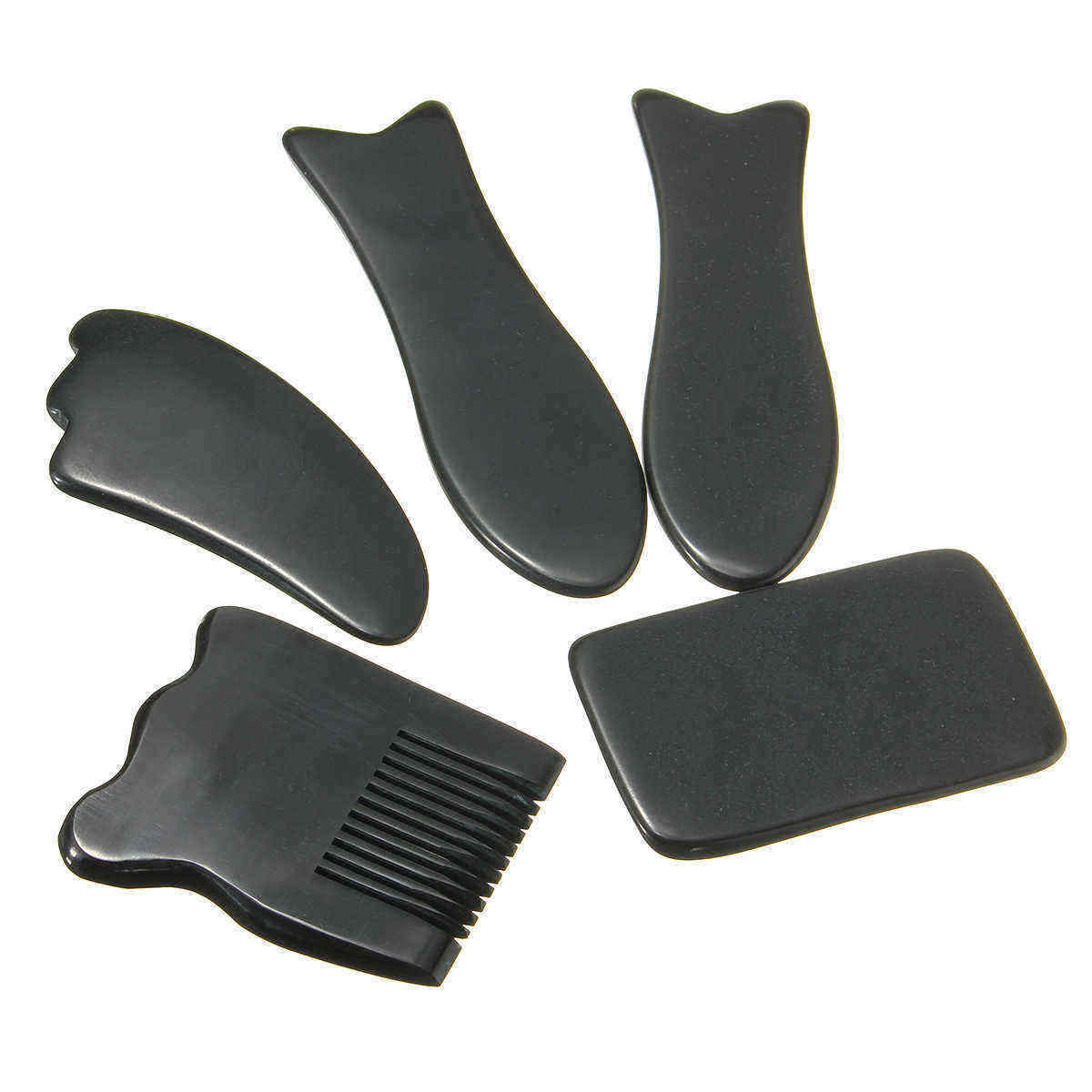 5pcs-Horn-Gua-sha-Massage-Health-Care-Tool-Board-Acupuncture-Body-Kits-Gift-Present-1136281