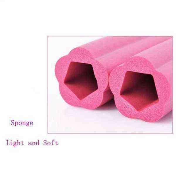 6-Pcs-DILAN-Sponge-Hair-Curler-Roller-Stick-Flower-Shape-938427