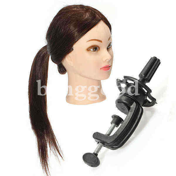 60-Real-Hairdressing-Brown-Hair-Training-Mannequin-Head-Clamp-52616