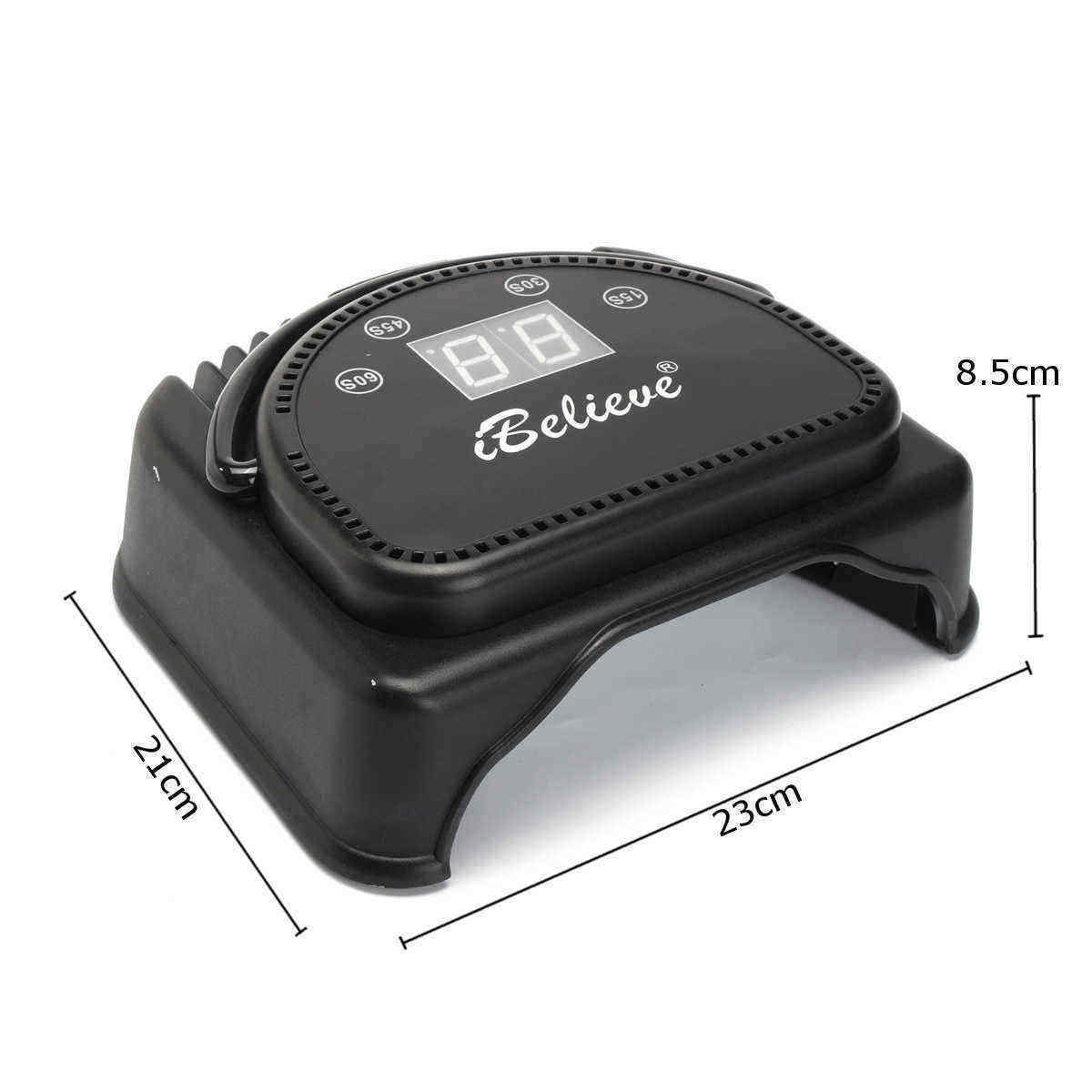 64W-Pro-Nail-Art-Dryer-UV-LED-Lamp-Manicure-Tools-Curing-Gel-Polish-100-240V-Time-Setting-1243105
