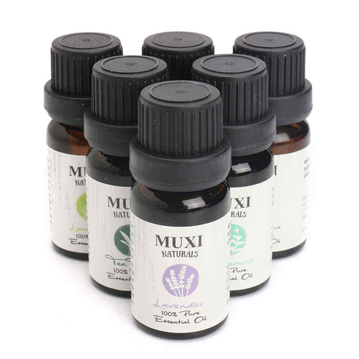 6Pcs-Pure-amp-Natural-Essential-Oil-Humidifier-Aromatherapy-Fragrance-10ml-Set-1183913