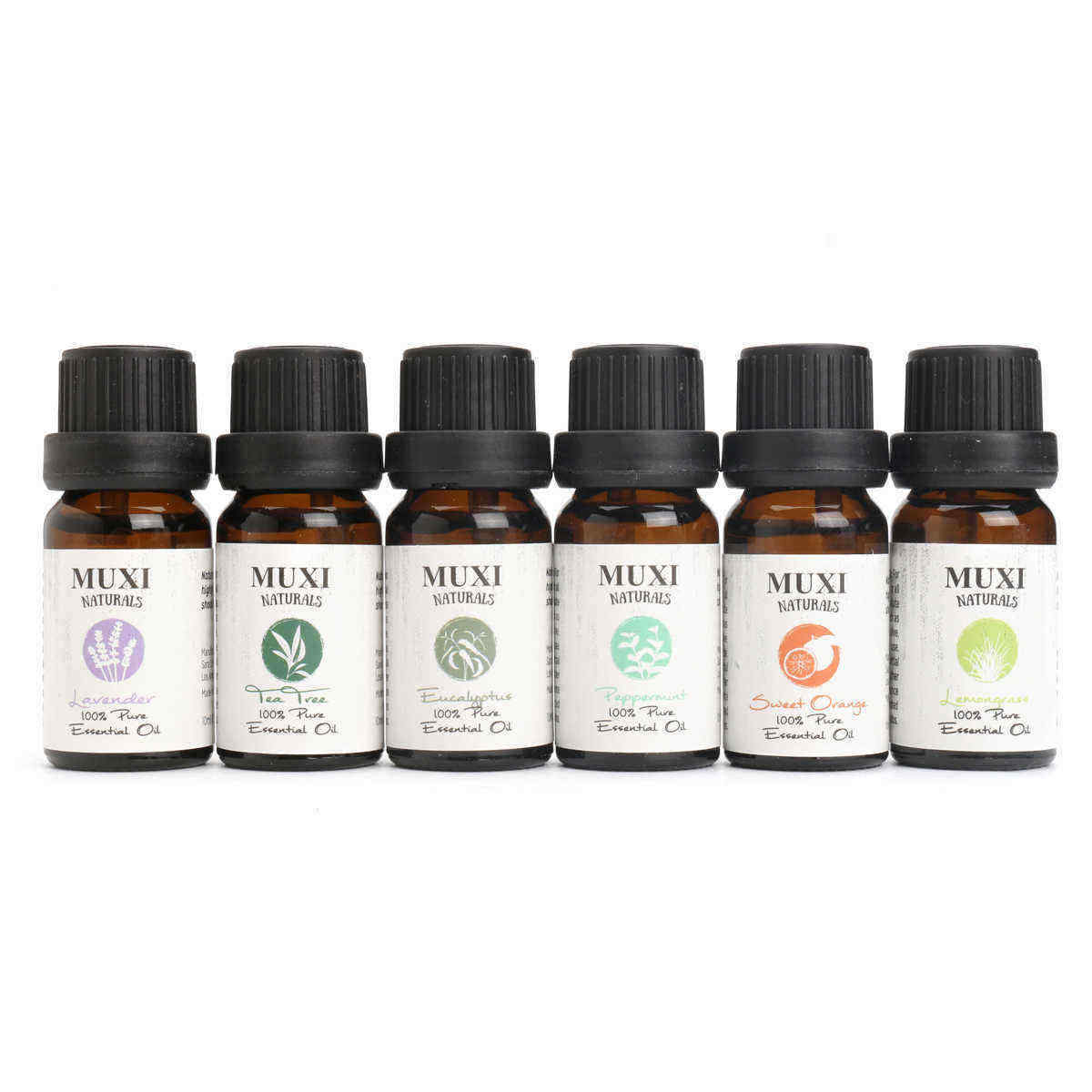 6Pcs-Pure-amp-Natural-Essential-Oil-Humidifier-Aromatherapy-Fragrance-10ml-Set-1183913
