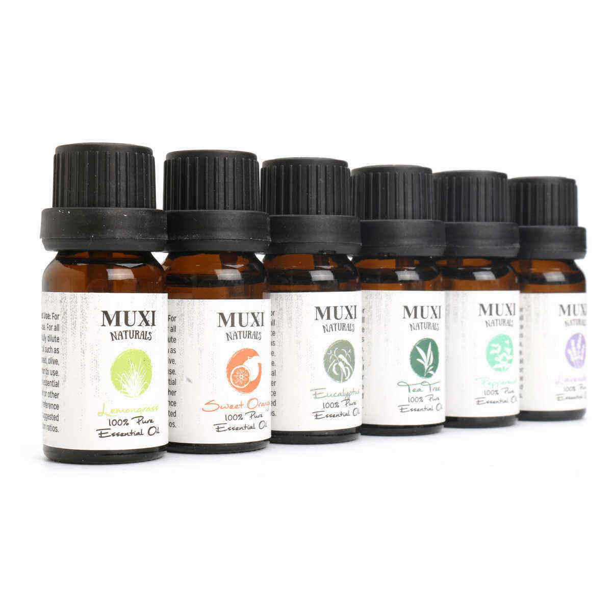 6Pcs-Pure-amp-Natural-Essential-Oil-Humidifier-Aromatherapy-Fragrance-10ml-Set-1183913