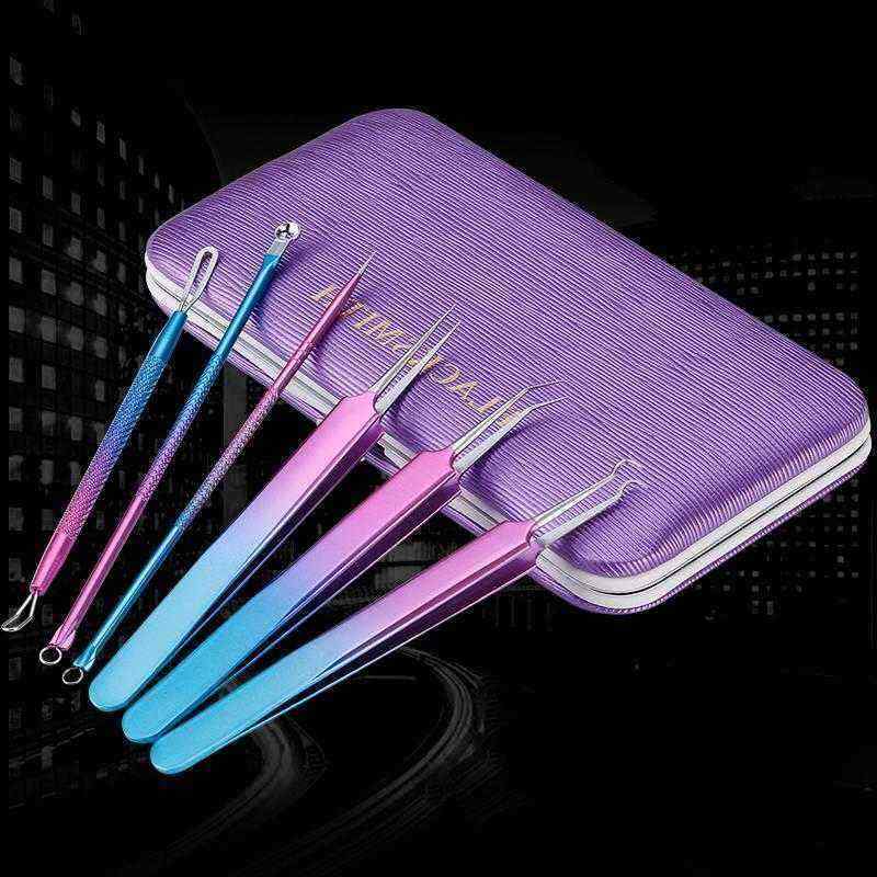 6pcs-Blackhead-Removal-Tweezers-Kit-Blemish-Pimple-Acne-Remover-Extractor-Tools-with-Mirror-1243350