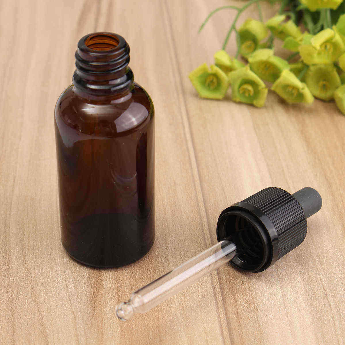 6pcs-Empty-Essential-Oil-Refillable-Bottles-Amber-Glass-Dropper-Travel-Vials-Makeup-Container-30ml-1178794