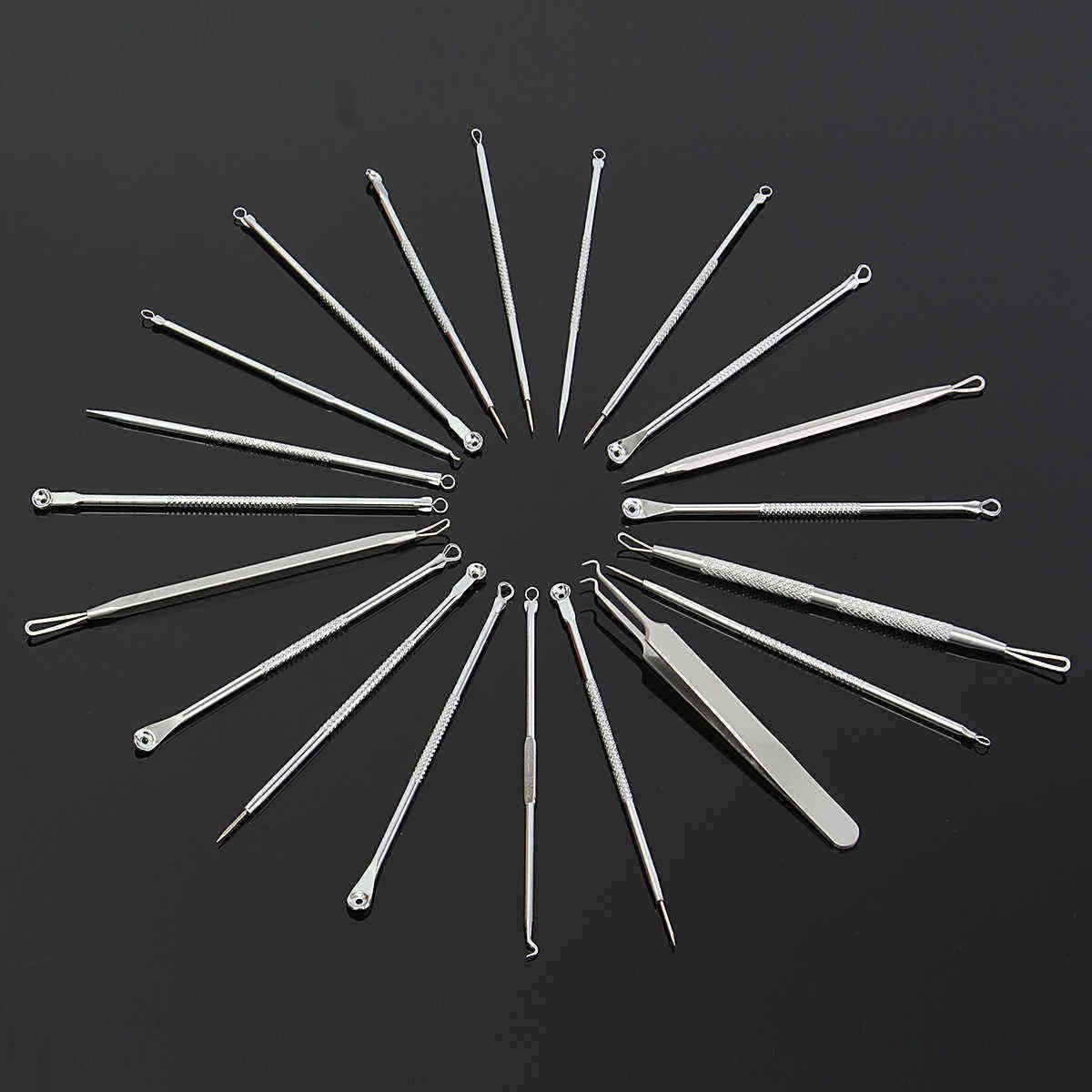 7-Set-to-Choose-Stainless-Silver-Blackhead-Extractor-Remover-Facial-Care-Tool-Blemish-Acne-Pimple-1116221