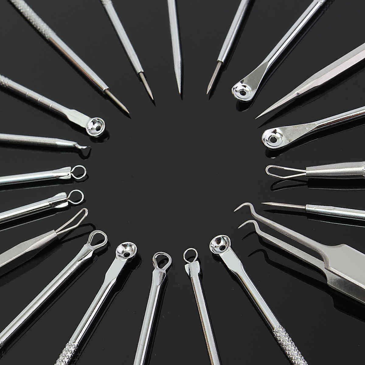 7-Set-to-Choose-Stainless-Silver-Blackhead-Extractor-Remover-Facial-Care-Tool-Blemish-Acne-Pimple-1116221