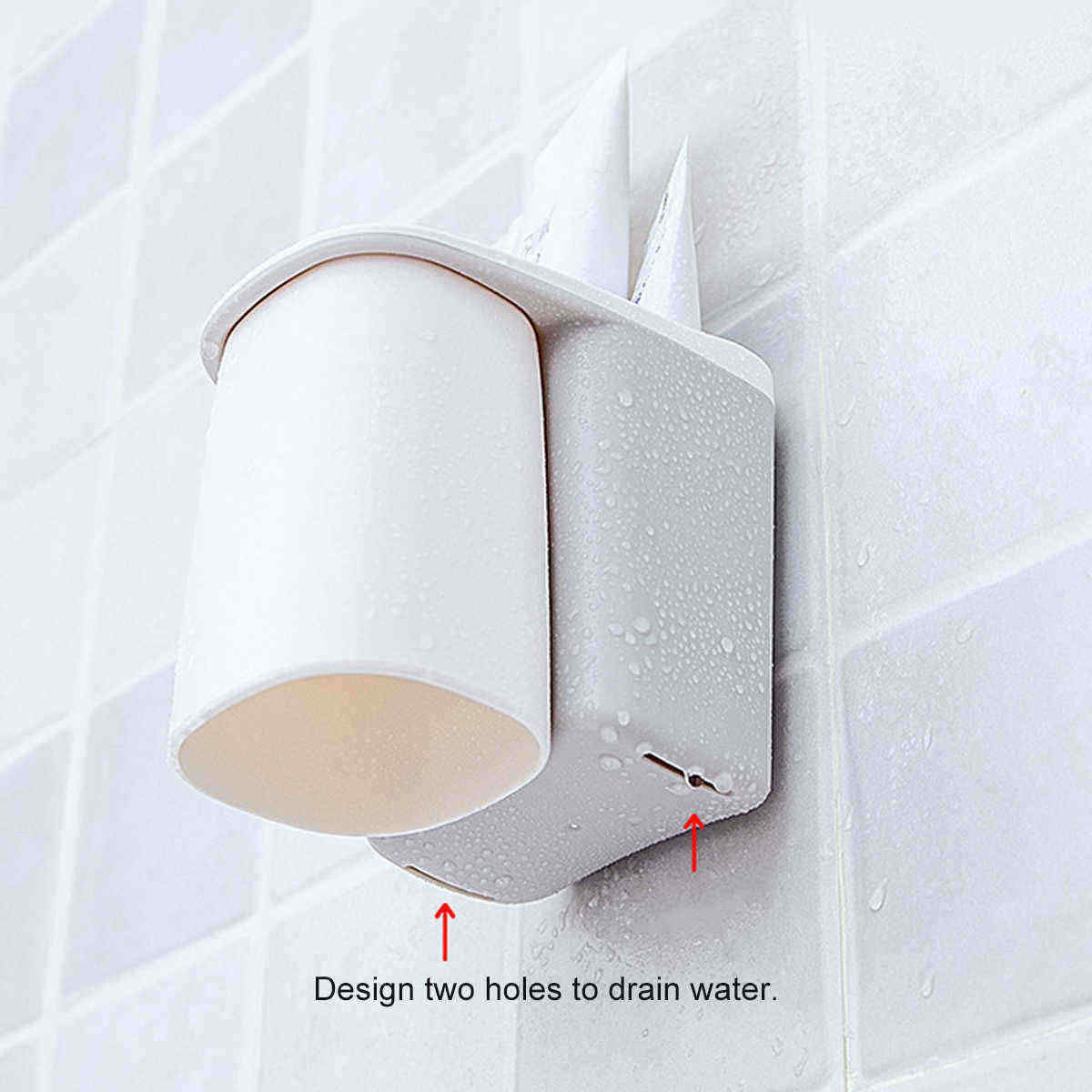 Automatic-Magnetic-Toothbrush-Holder-Cups-Wall-Mount-Stand-Bathroom-Tools-No-Punching-1405678